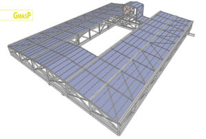 Cubierta del Molino de Molienda de Cemento en Brasil | GmasP
